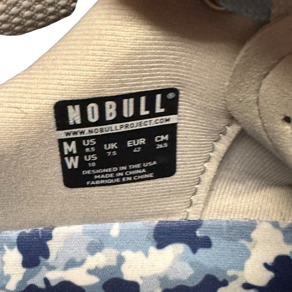 Nobull Arctic Prism Outwork SuperFabric Light Gray Women's Size 10 Men's 8.5 - Picture 9 of 9